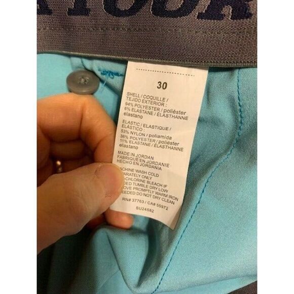 PGA TOUR PRO SERIES ELASTICA SIZE 30 GOLF SHORTS NWT - Picture 5 of 5